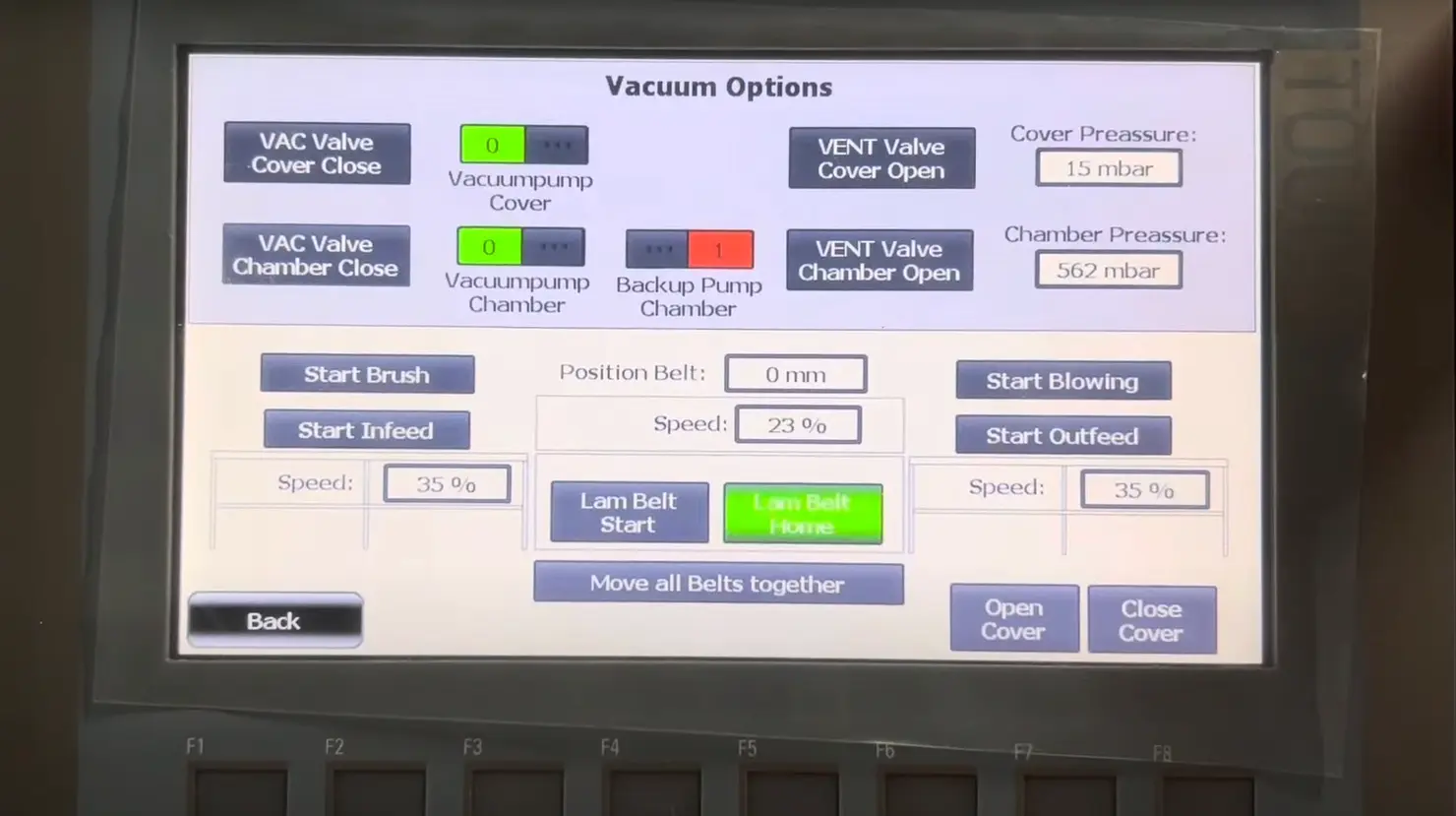 control-panel-of-a-solar-module-laminator control panel of a solar panel laminator