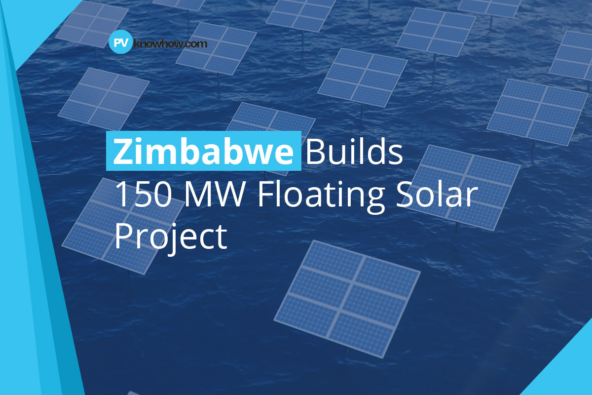 Zimbabwe Builds 150 MW Floating Solar Project