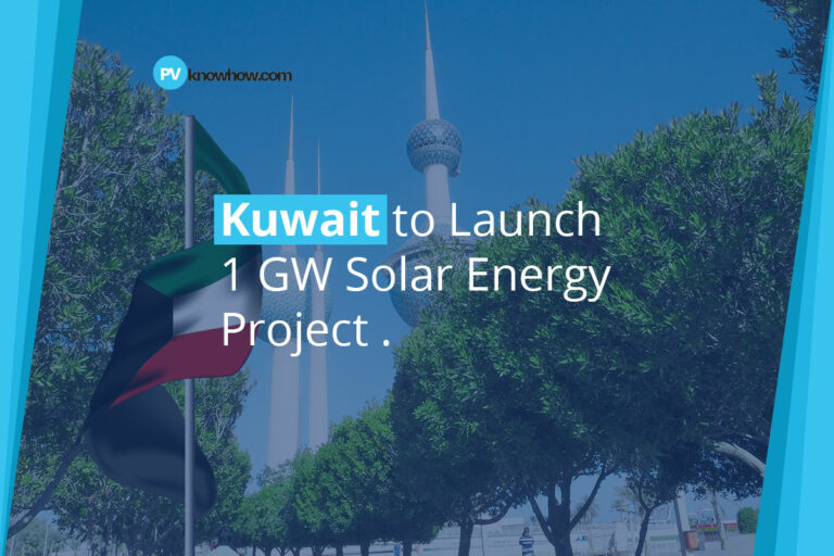 Kuwait to Launch 1 GW Solar Energy Project