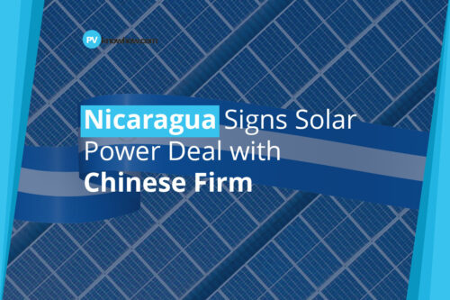 Nicaragua Signs Solar Power Deal with Chinese Firm