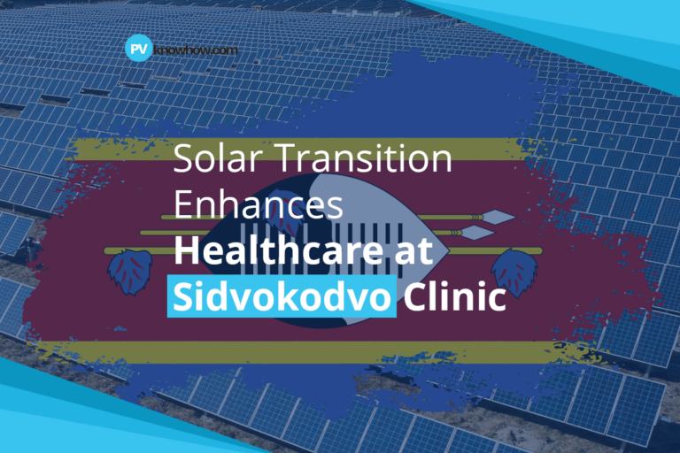 Solar Transition Enhances Healthcare at Sidvokodvo Clinic