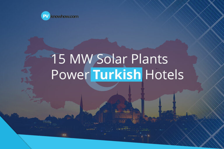 15 MW Solar Plants Power Turkish Hotels