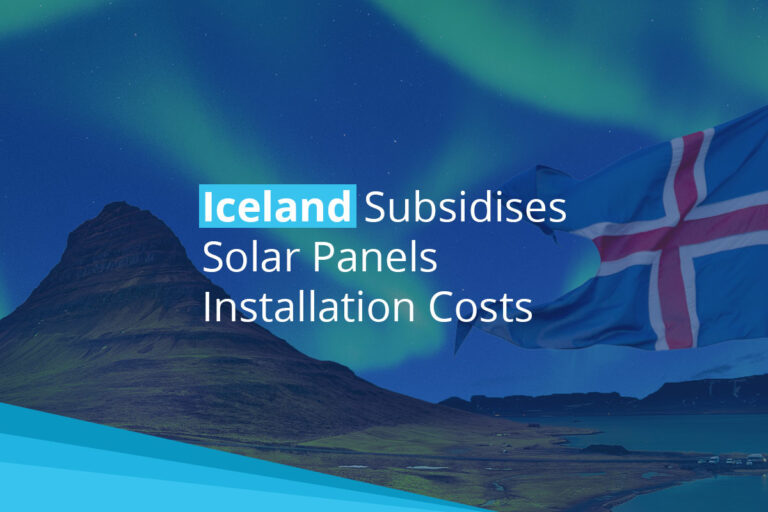 Iceland Subsidises Solar Panel Installation Costs
