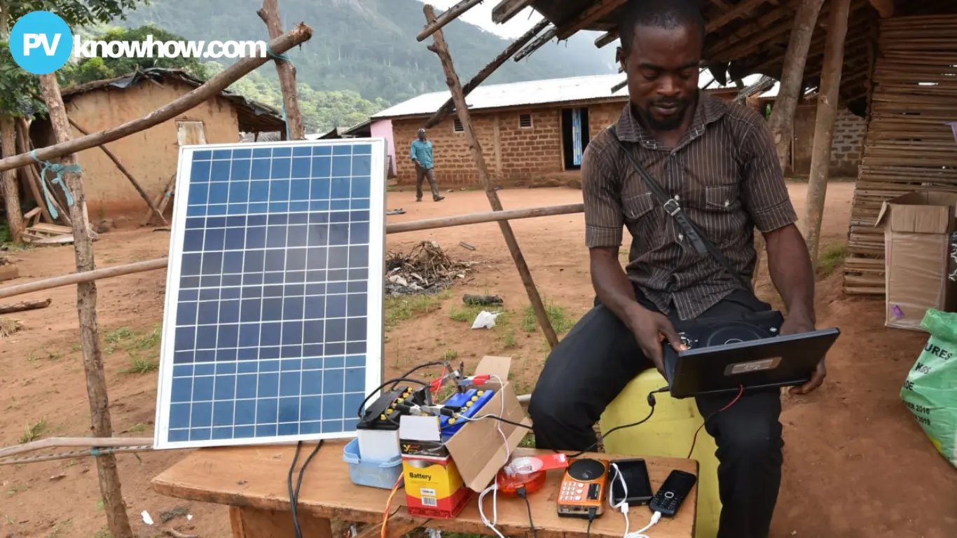 Solar Panel Installation in Africa