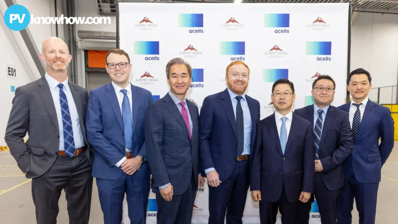 Summit-Ridge-Energy-has-partnership-with-Qcells Summit-Ridge-Energy has partnership with Qcells