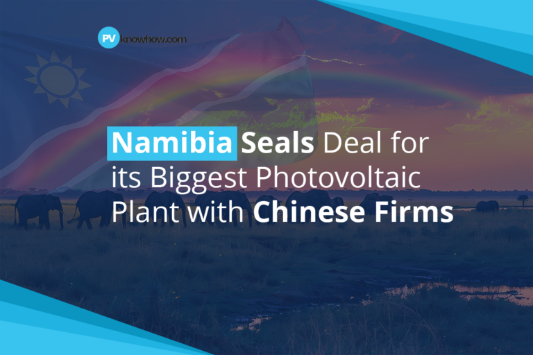 Namibia Seals Deal for its Biggest Photovoltaic Plant with Chinese Firms