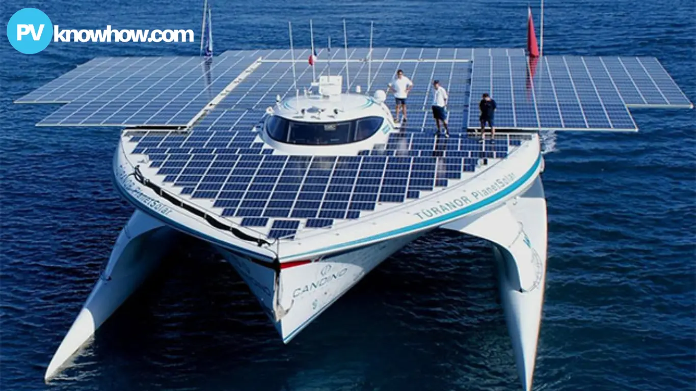 solar-power-boat solar power boat
