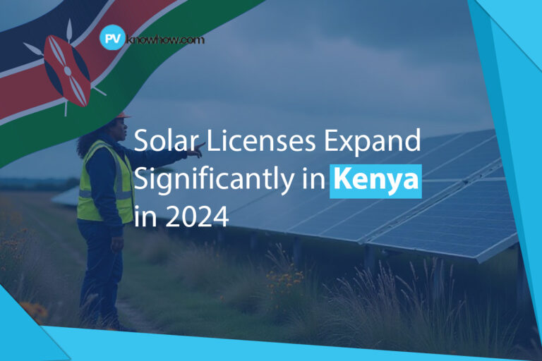 Solar Licences Expand Significantly in Kenya in 2024