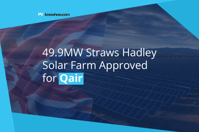 UK Straws Hadley Solar Farm News