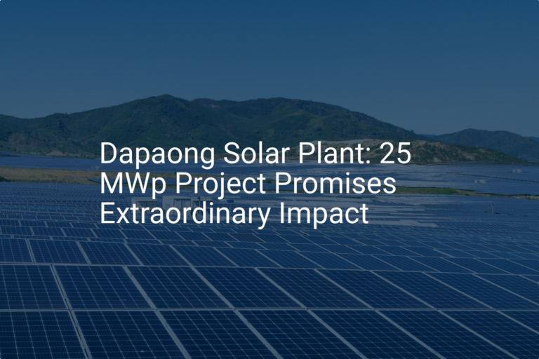 Dapaong Solar Plant: 25 MWp Project Promises Extraordinary Impact
