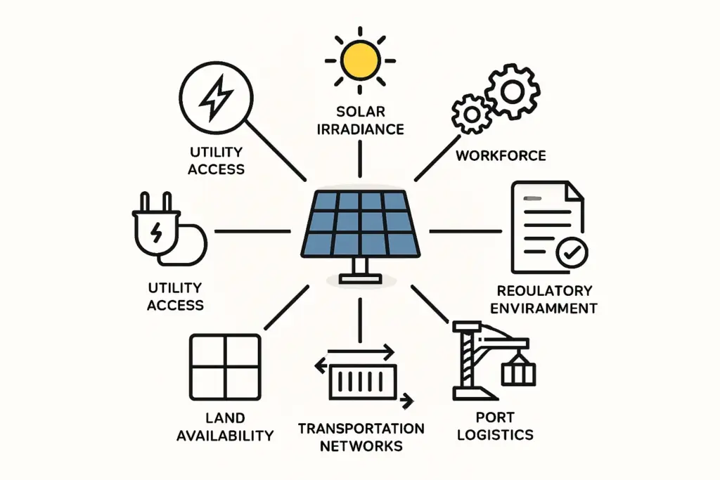 Optimal Site Selection for Solar Module Manufacturing in Australia: A Comprehensive Guide