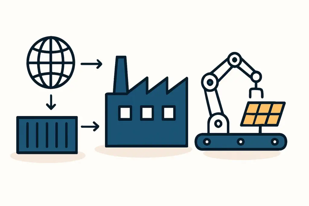 Assessing Labor Availability and Supply Chain Logistics for a Solar Factory in Bahrain