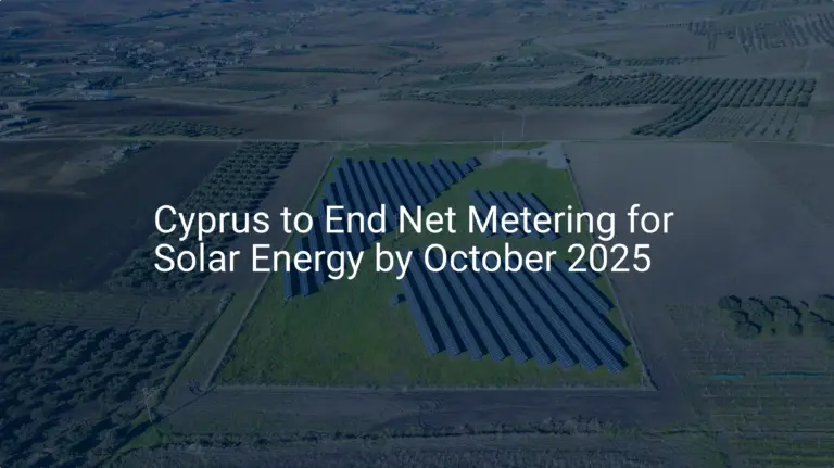 Cyprus solar energy policy: 5 Essential Changes by October 2025