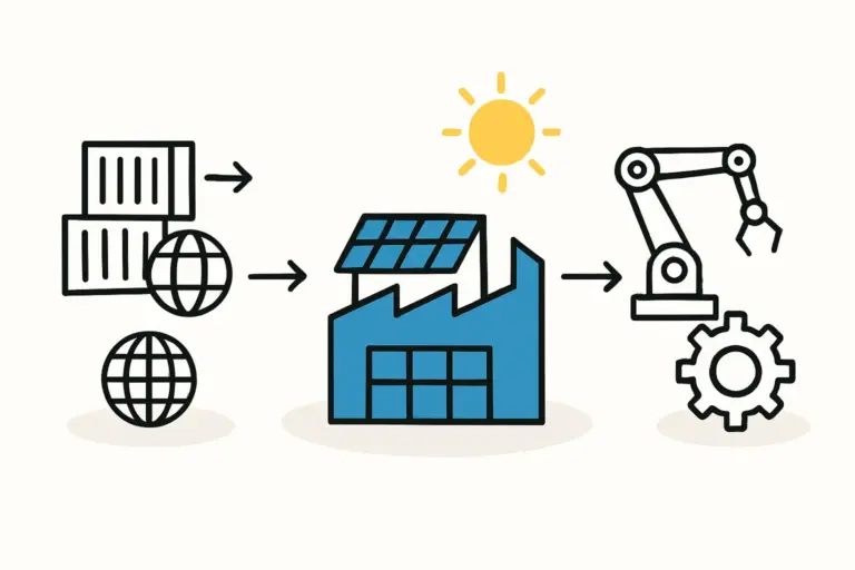 Labor Force and Supply Chain Logistics for Solar Panel Production in Antigua and Barbuda