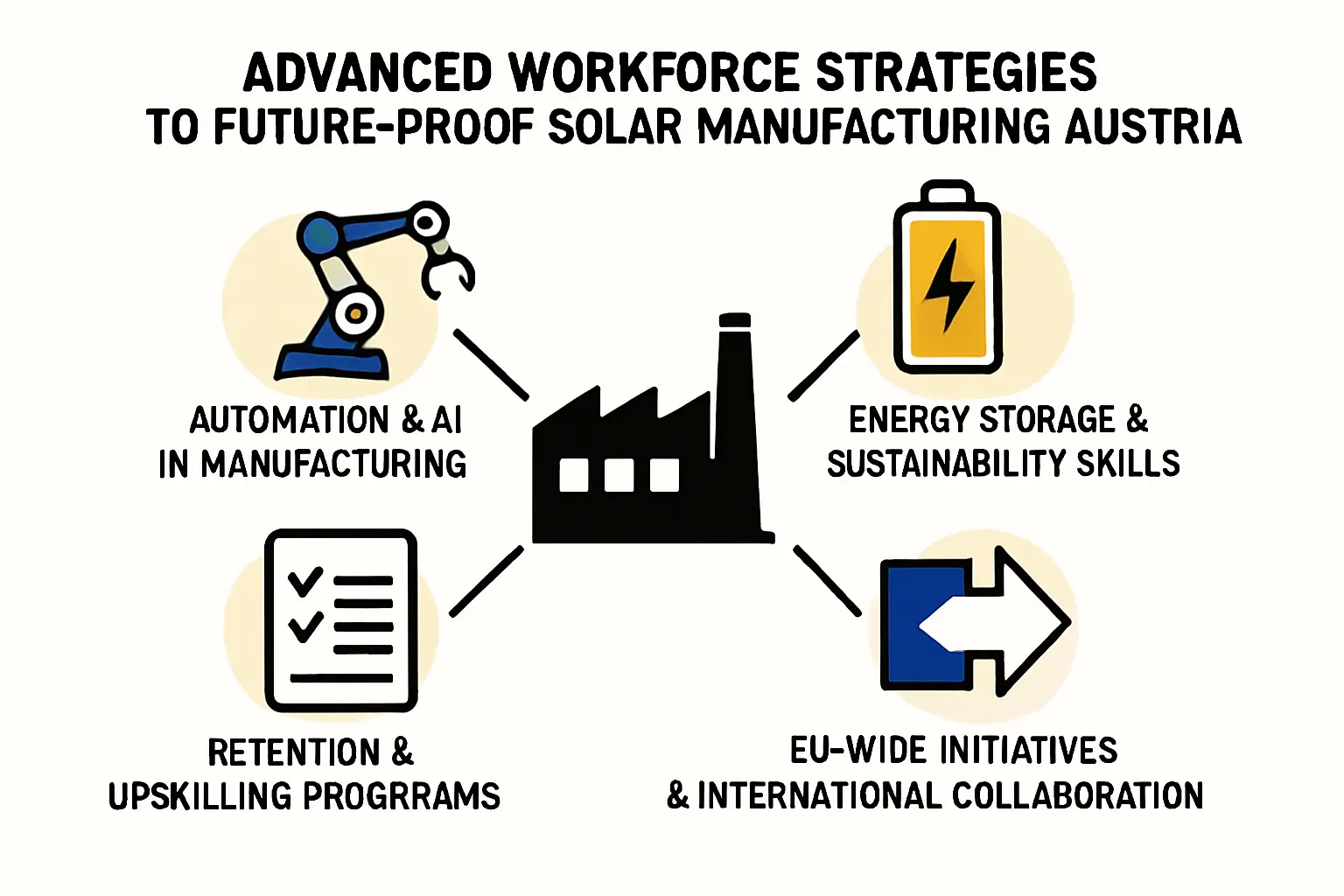Skilled Labor & Workforce Development for Solar Panel Factories in Austria