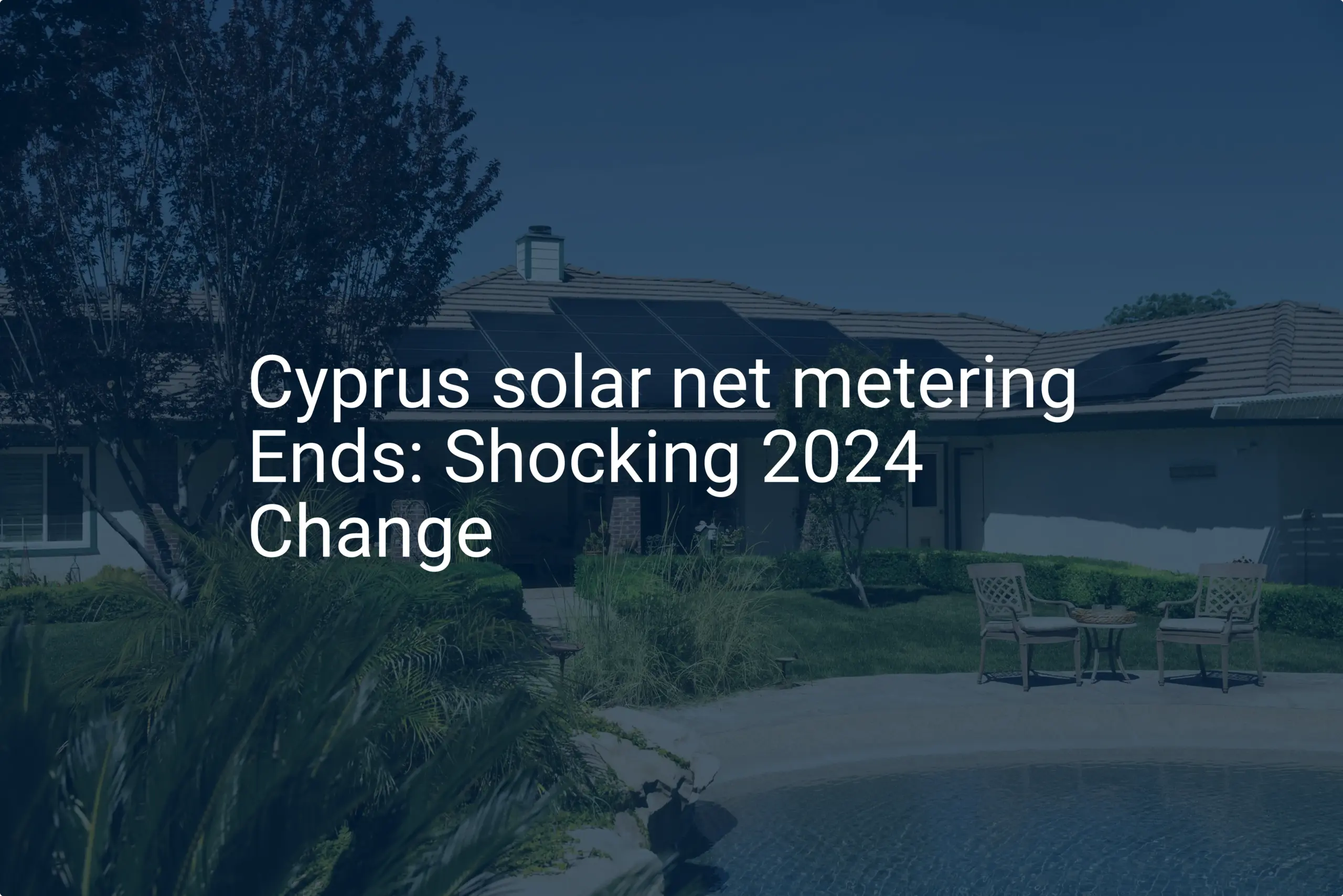 Cyprus solar net metering Ends: Shocking 2024 Change