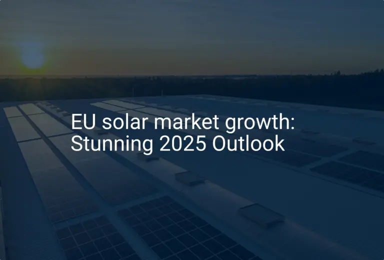 EU solar market growth: Stunning 2025 Outlook