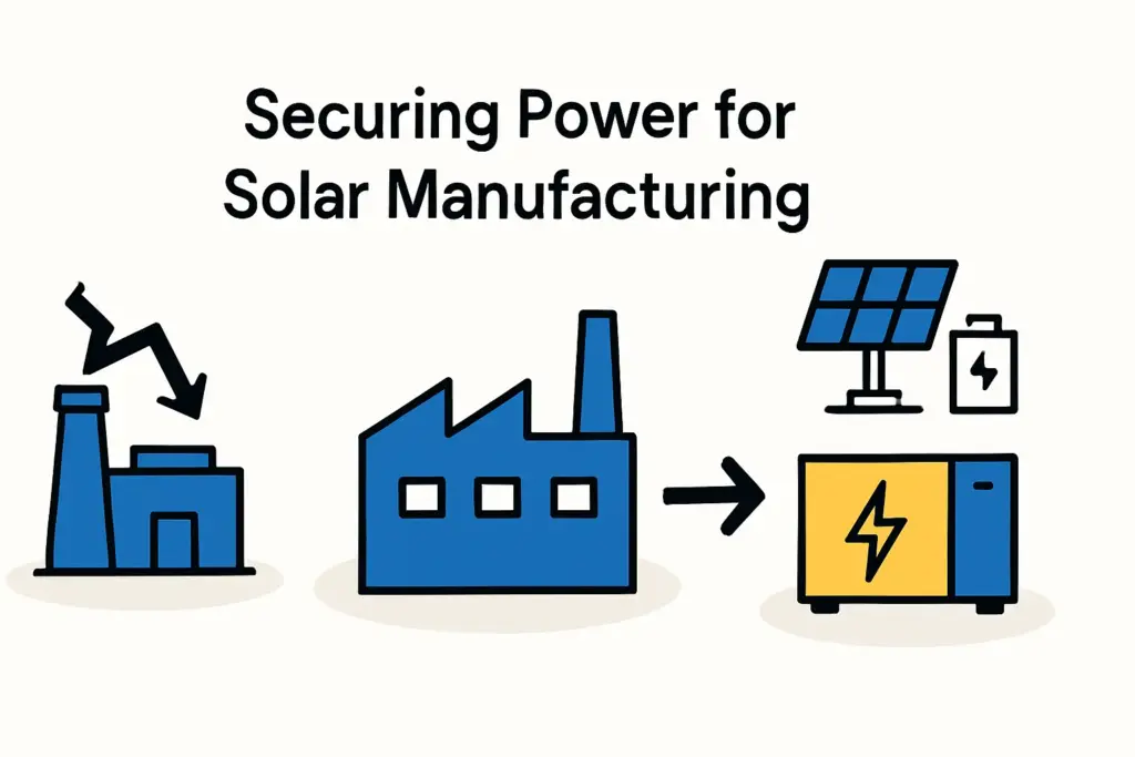 Evaluating Power Supply and Backup Needs for Solar Production