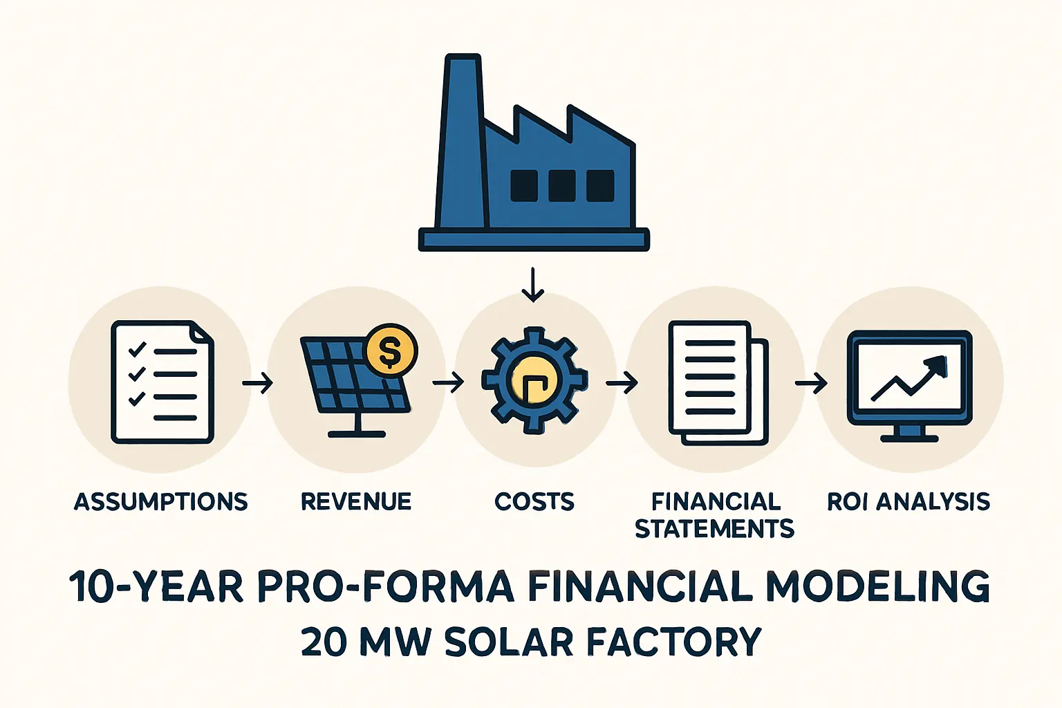 Solar panels manufacturing setup