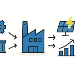 The concept of foreign and financial investment in the solar energy sector.