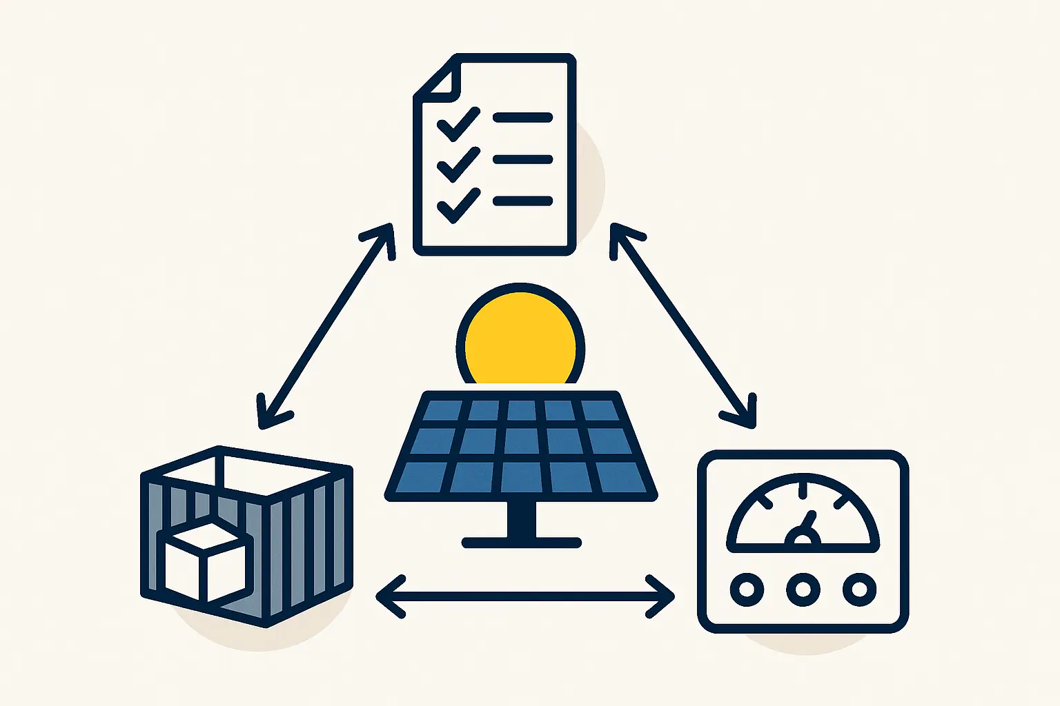 Example Solar Manufacturing Facility Layout