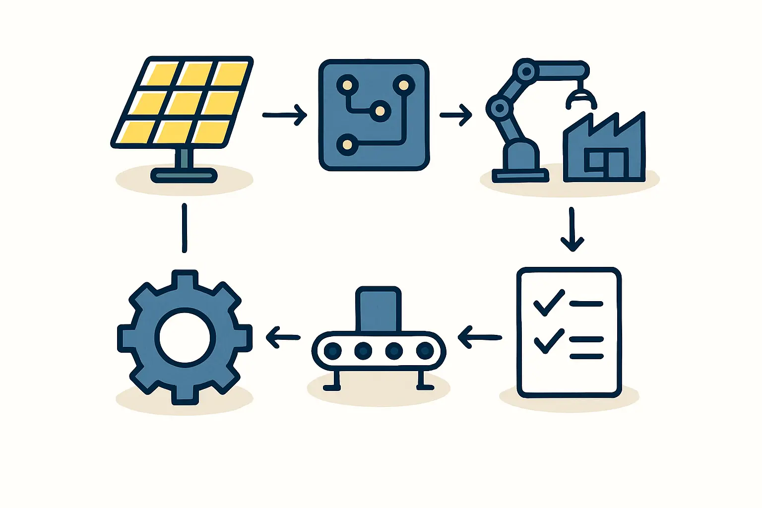 The company specializes in local solar manufacturing