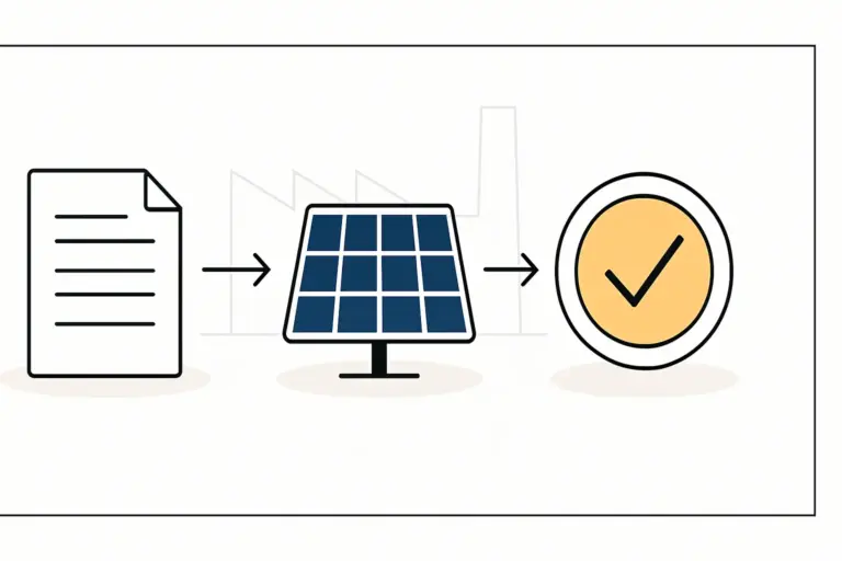 Meeting BOBS Certification Requirements for Solar Panels