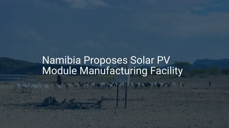 Namibia solar manufacturing: 2024's Incredible Breakthrough