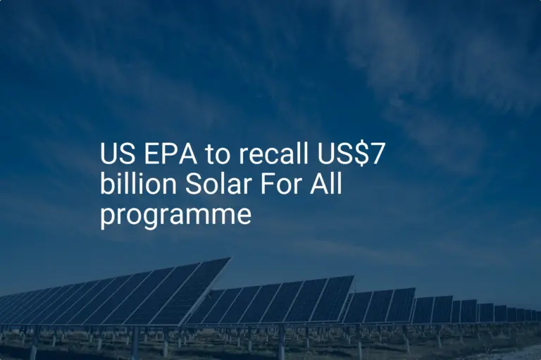 Solar For All recall: Shocking $7 Billion Program Cut