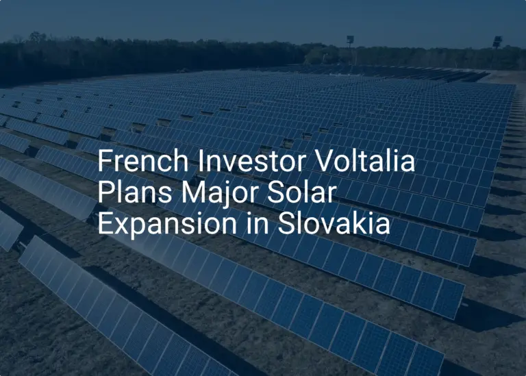 Voltalia Slovakia solar: 400 MW Amazing Power Push by 2027