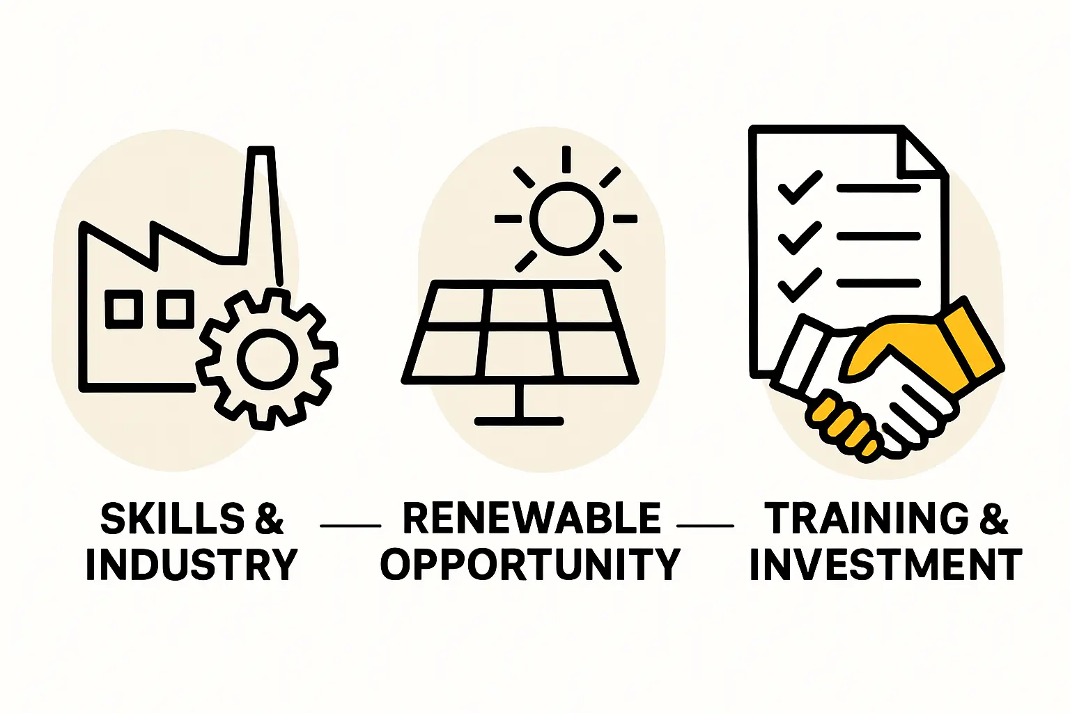 A clean, well-organized solar module production line, showcasing operators performing their tasks with precision.