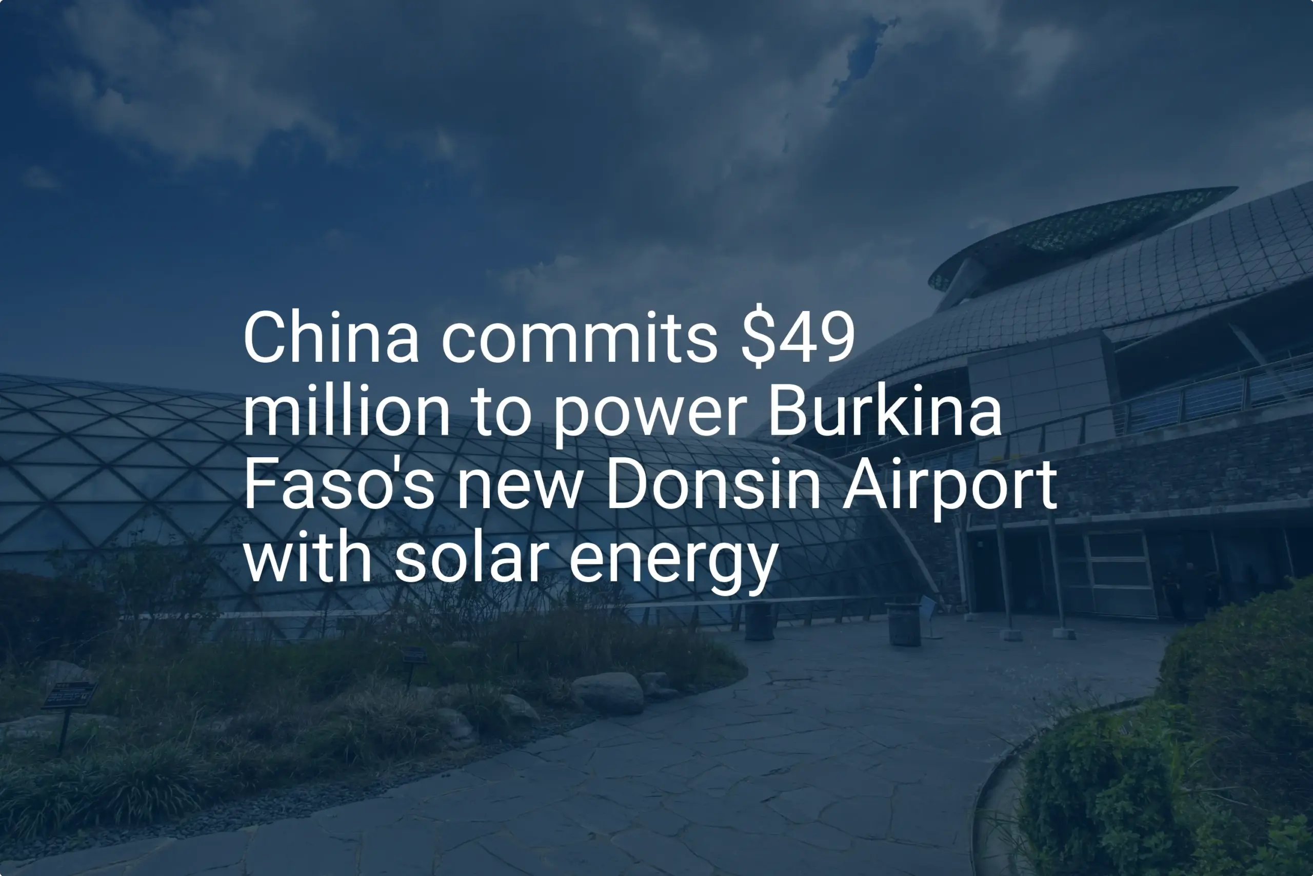 Burkina Faso solar airport: $49M Powers Unique Project