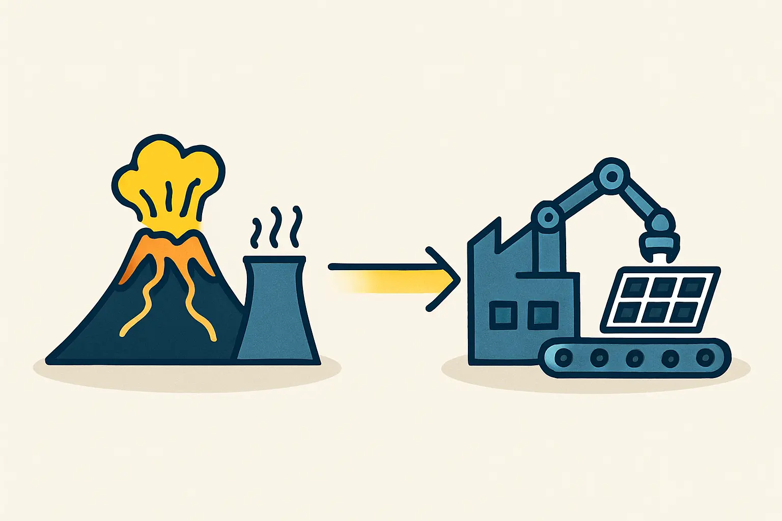 Geothermal energy generation process