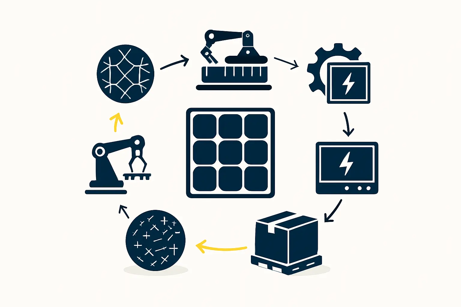 Staff training and assembly process