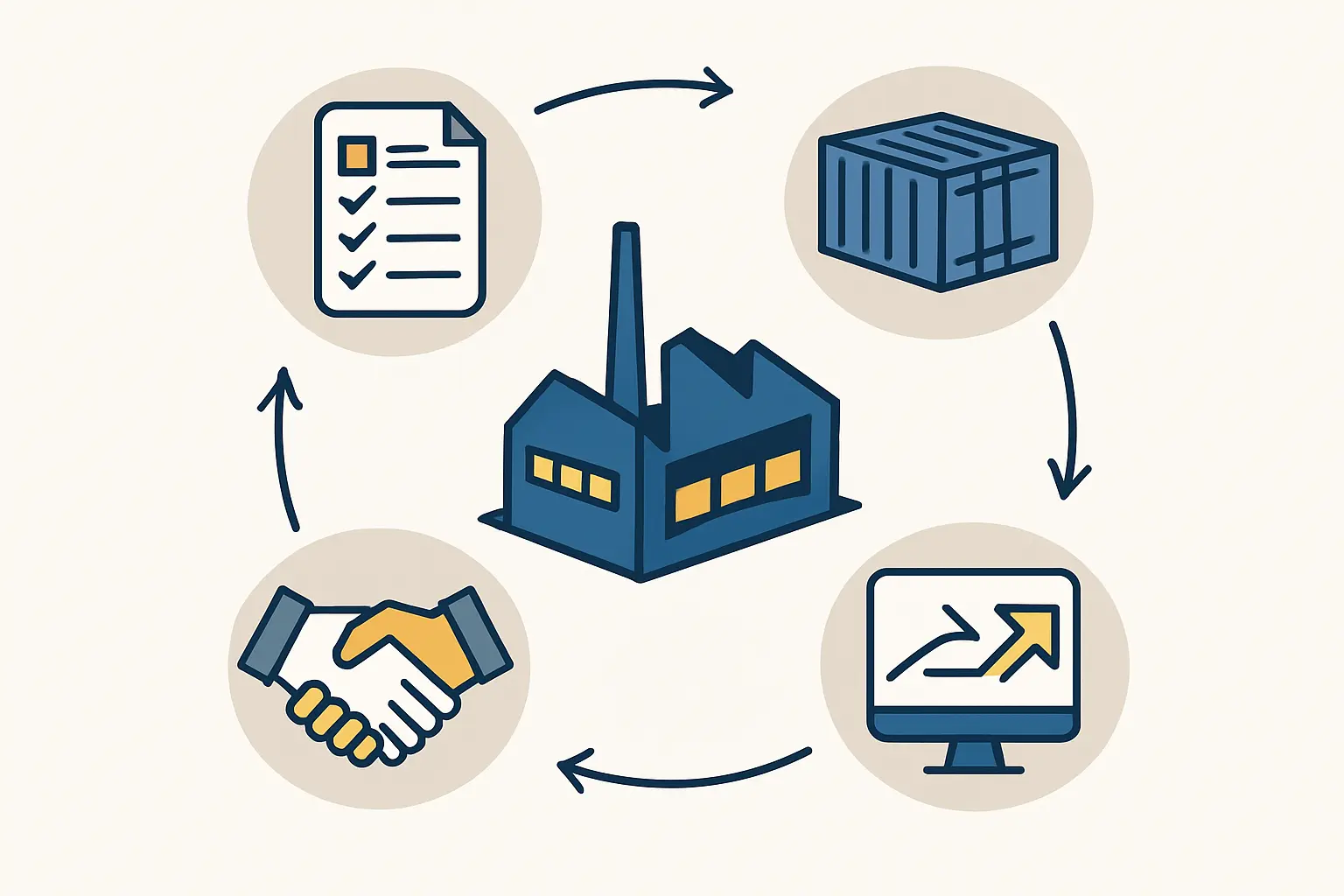 Port logistics operations