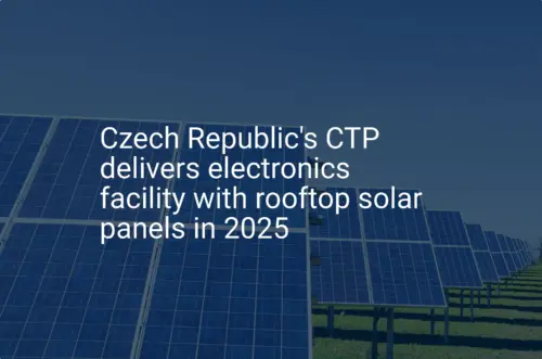 Impressive CTP solar electronics facility coming in 2025