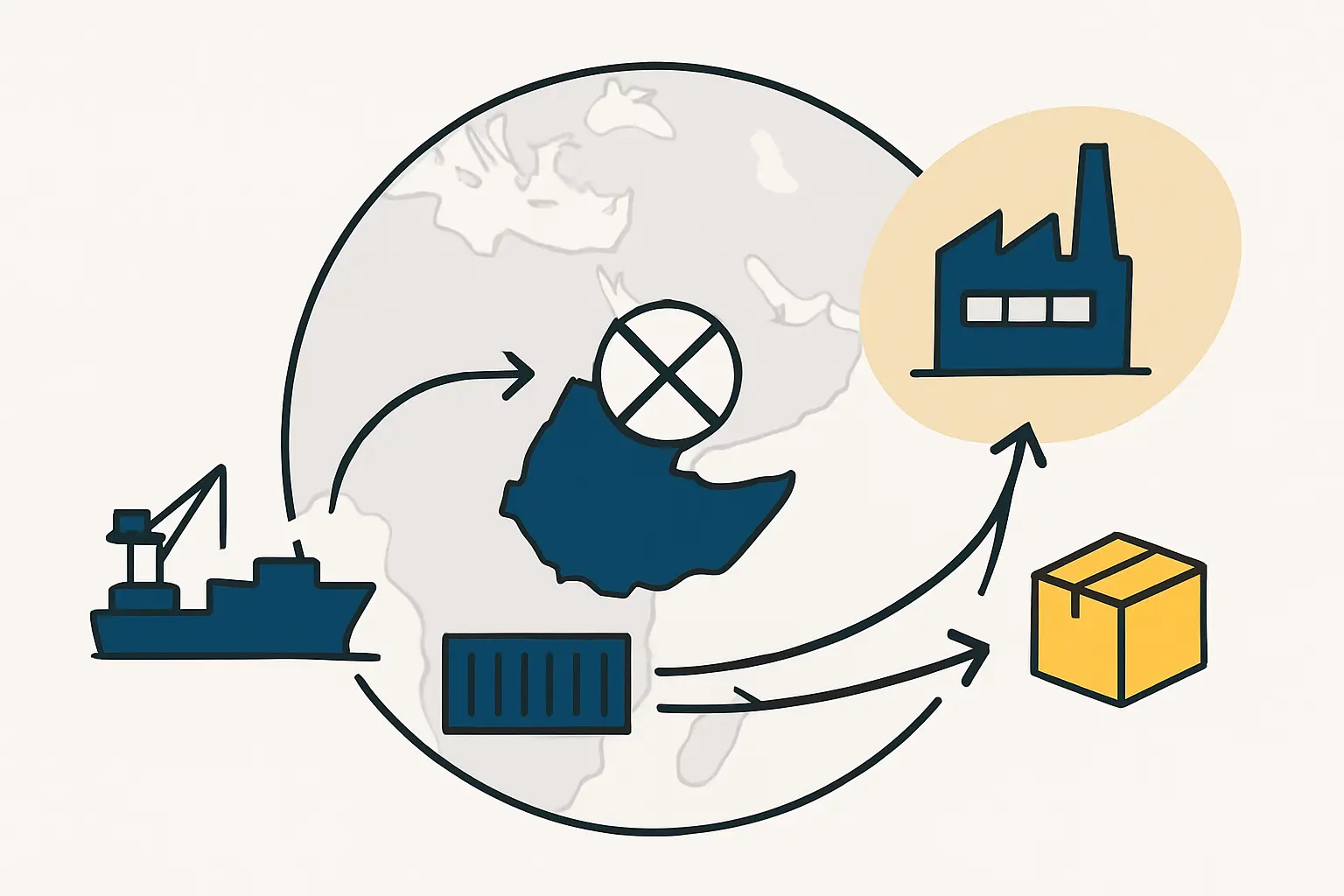 The Unique Challenge of a Landlocked Supply Chain