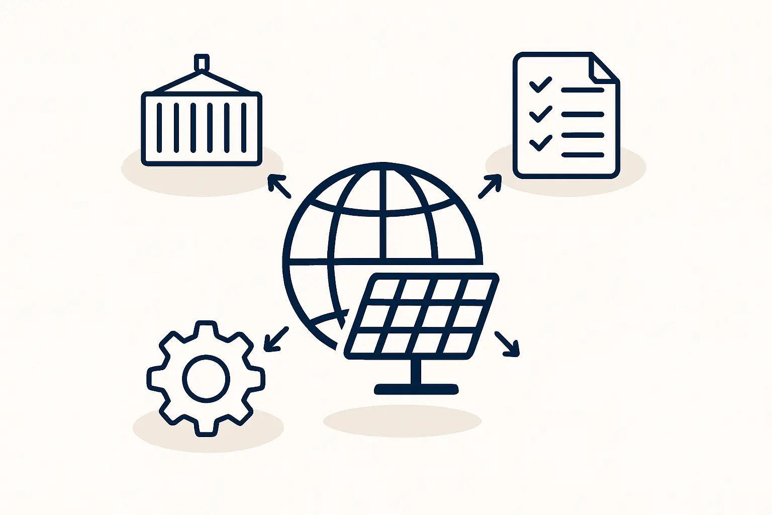 Map showing the strategic location of the Sihanoukville Special Economic Zone relative to the deep-sea port and major shipping lanes.