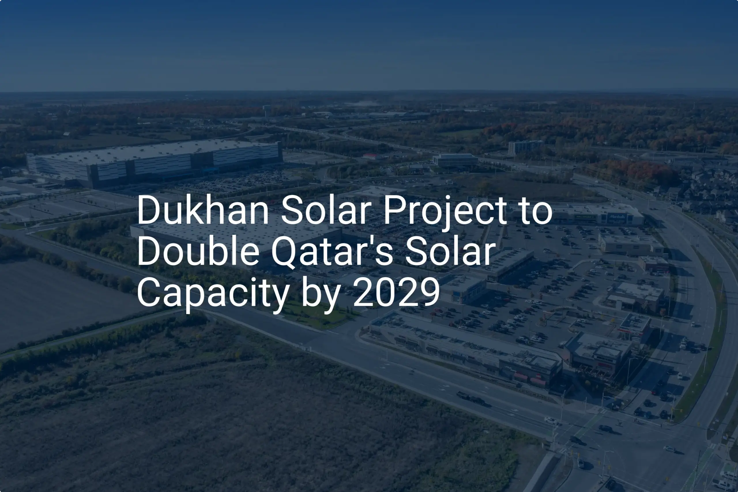 Qatar solar energy: Stunning 1.6 GW Project by 2029