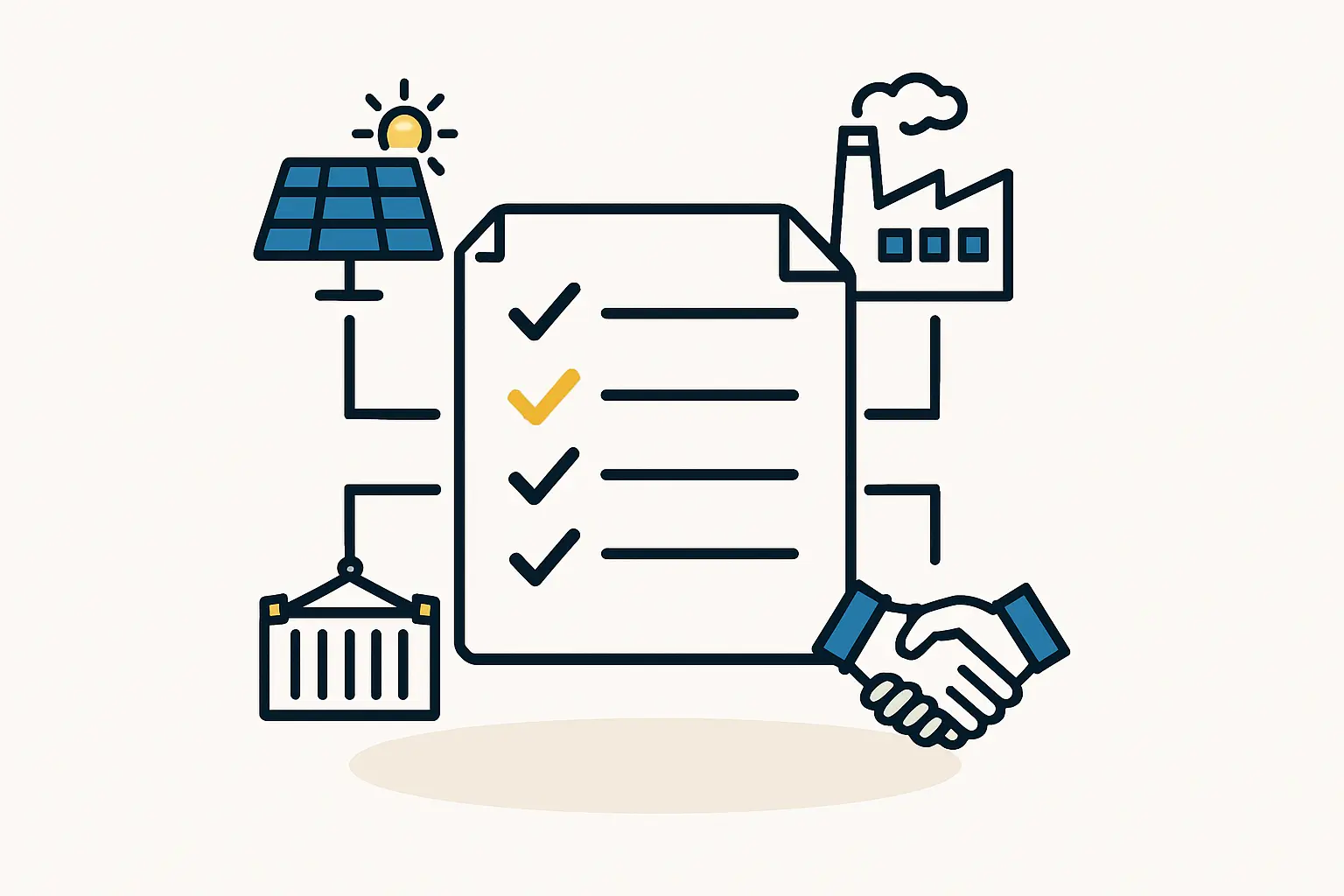 Diagram illustrating the step-by-step administrative process for securing customs exemptions in Iraq, from investment license to customs clearance.