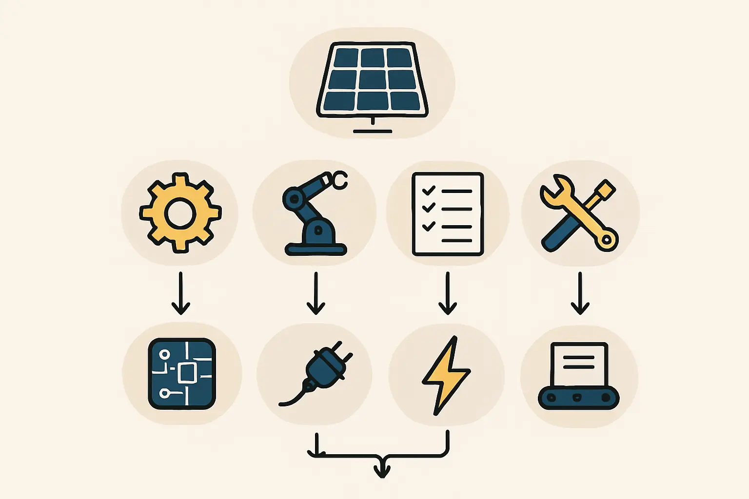 Solar Module Production Line