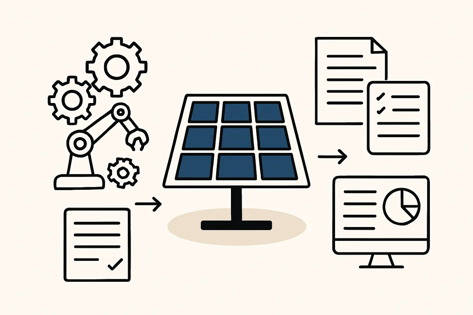 A diagram illustrating the key pillars of a successful workforce strategy: Recruitment, Foundational Training, Specialized Training, and Continuous Development.