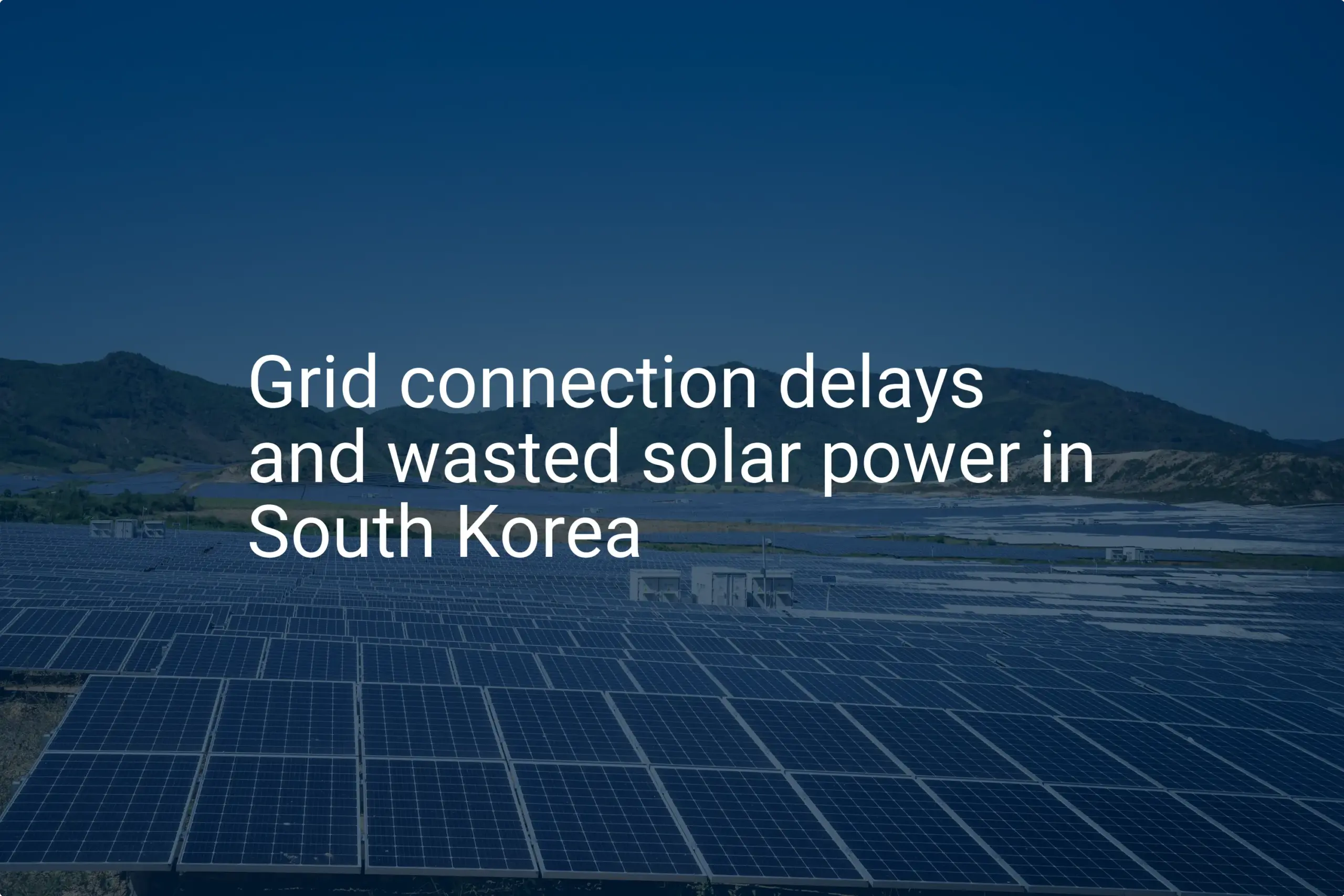 South Korea solar waste: Critical 2024 gridlock stuns