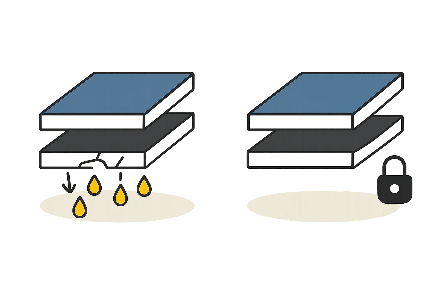 Glass-Glass module construction