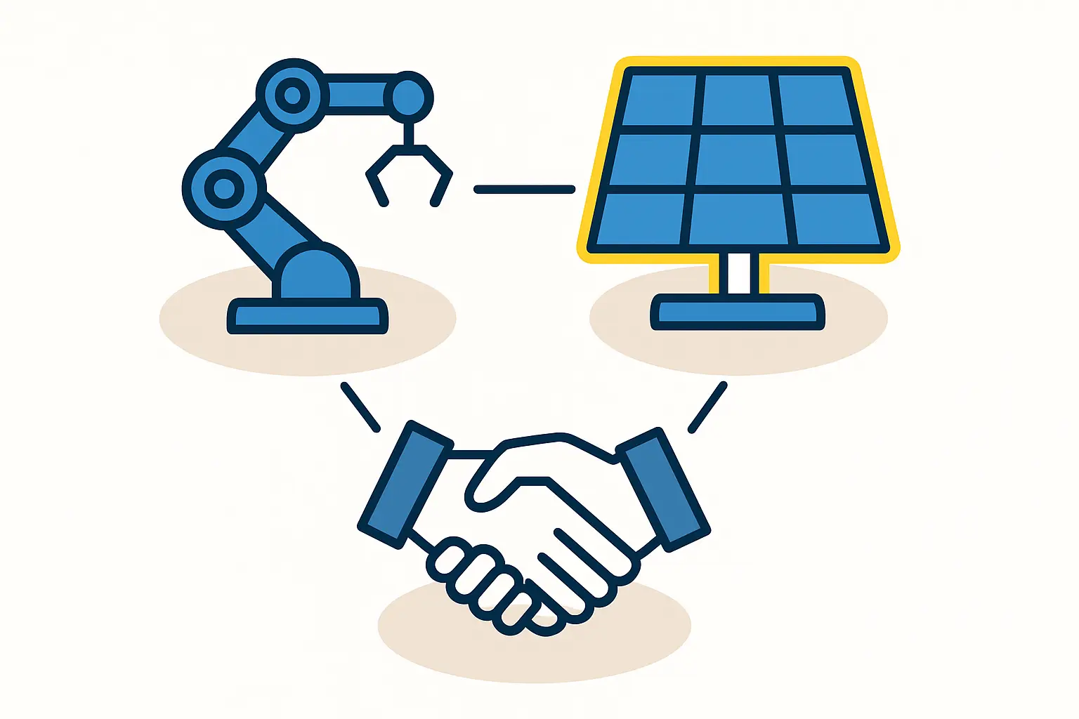 Solar panel manufacturing facility image