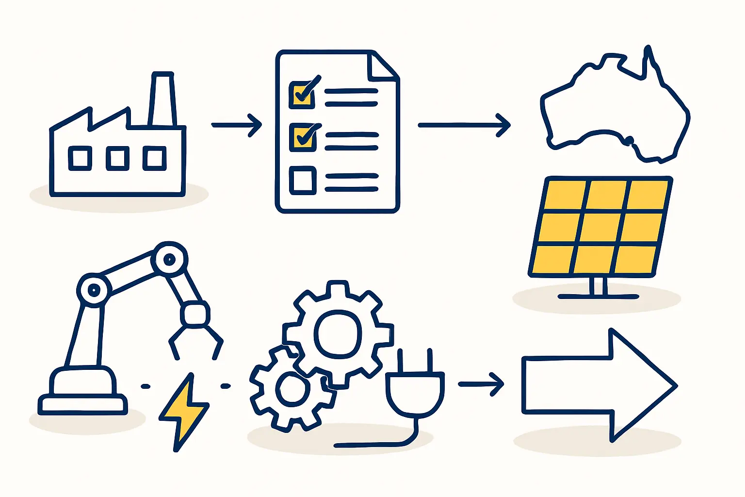 Solar installation and manufacturing process image