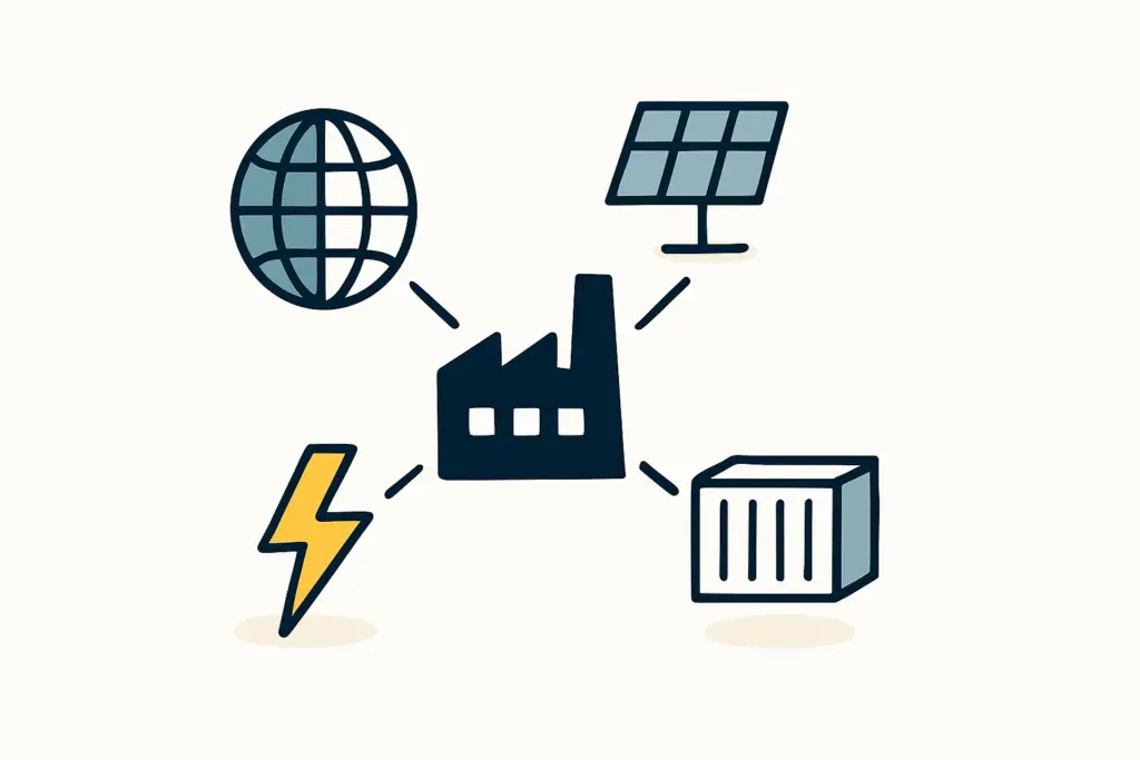 Buildinga500MWSolarModuleFactoryinSaudiArabia