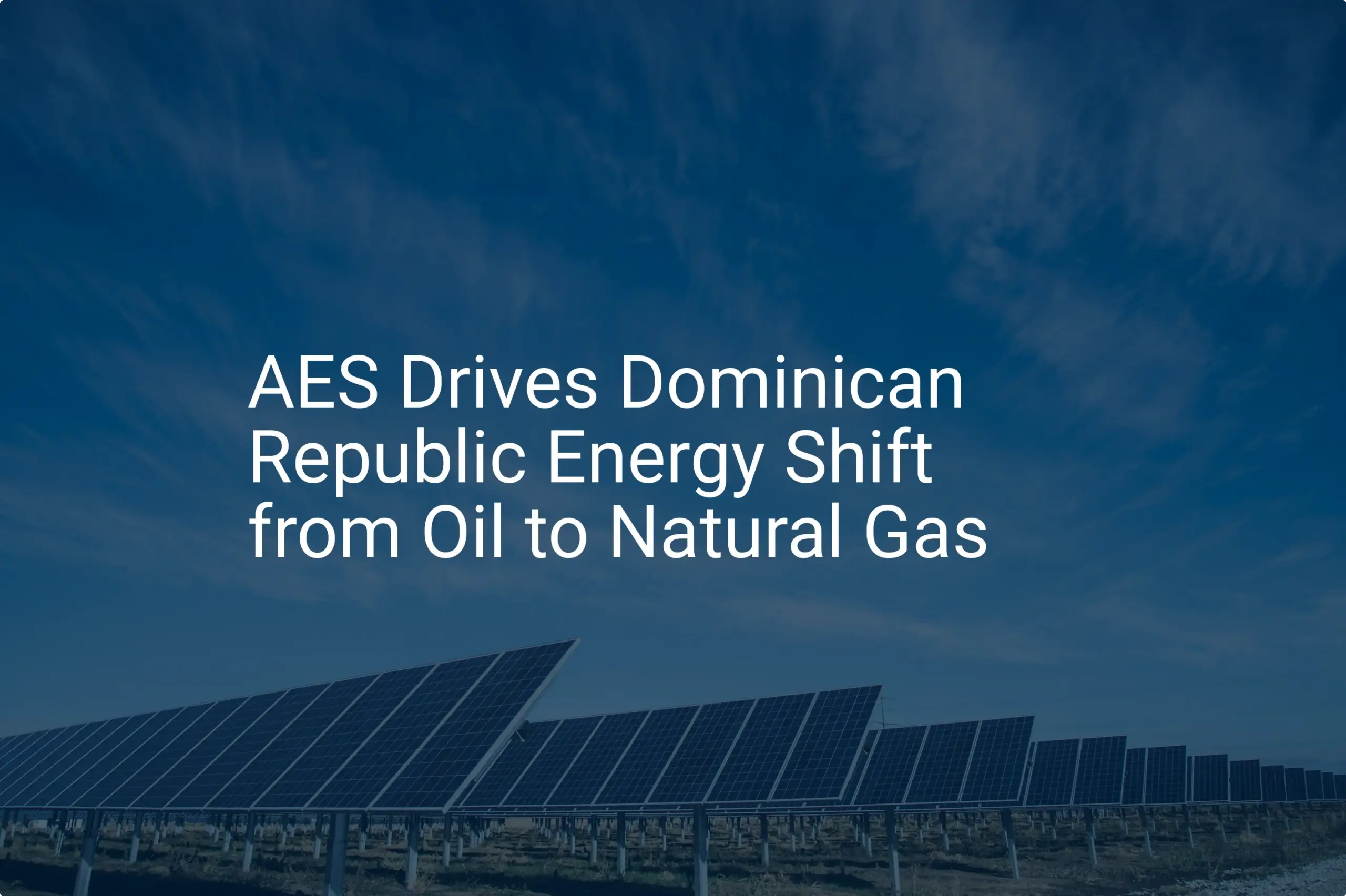 Dominican Republic natural gas: Remarkable 2024 Energy Shift