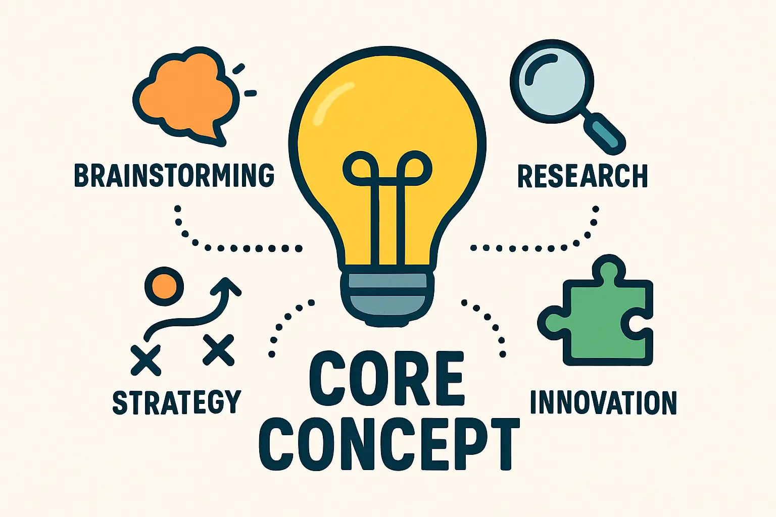 A flowchart visualizing the key components of the financial model for a solar factory.