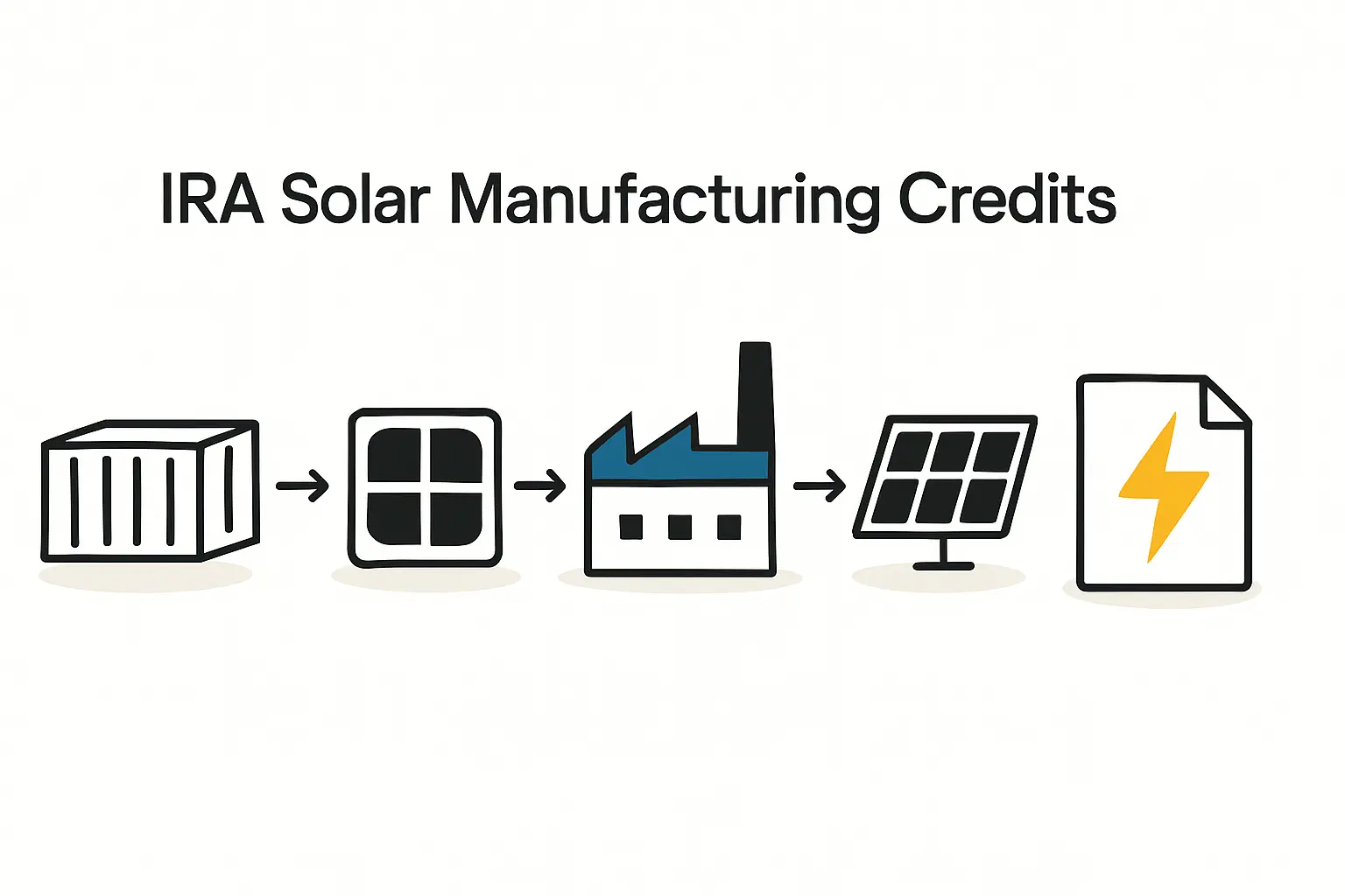 Section 45X Credits: Your Guide to IRA Solar Manufacturing